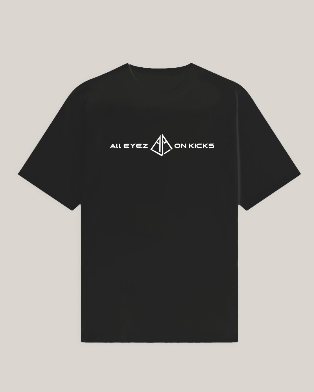 T-Shirt All Eyez On Kicks NOIR (Bandana Blanc) 2Pac