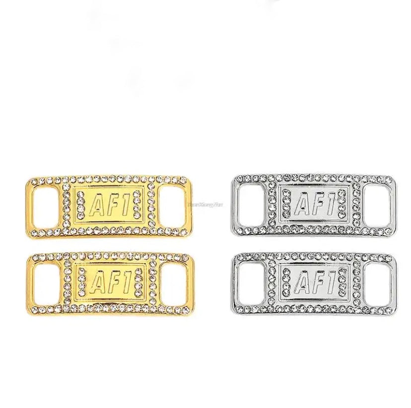 Deubré AF1 Métal Gold/Silver Diamond (x2)